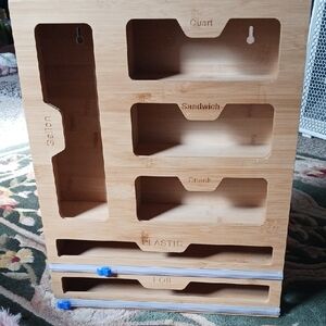 Bamboo Kitchen Organizer